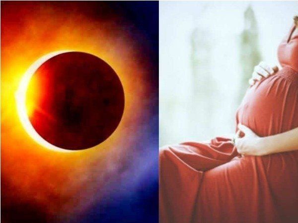 Surya Grahan and pregnancy